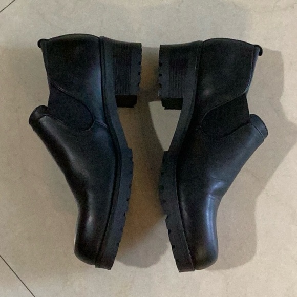 Sporto Women's Black Leather Gracie, Slip-on Shoe, Sz 10M - Picture 2 of 4